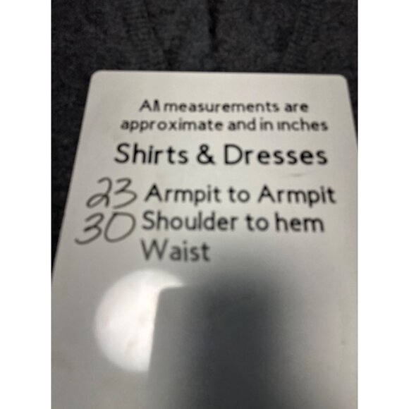 BCBG Max Azria Gray Button-Front Short Sleeve Cardigan Sweater Size L - Picture 8 of 8